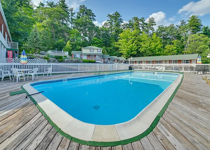 Lake George Retreat With Private Deck And Water Views!